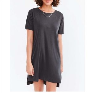 Silence & Noise Ribbed T-Shirt Dress